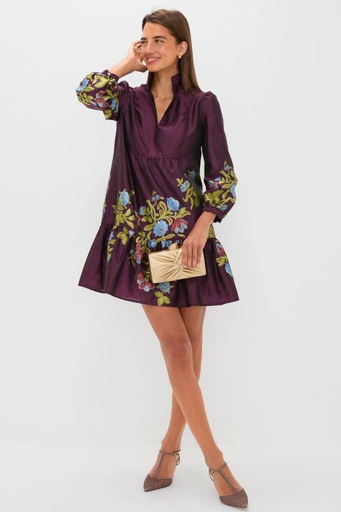 Tuckernuck Dresses & Skirts - Tuckernuck Women's Size Large Winetasting Jacquard Palmerston Dress